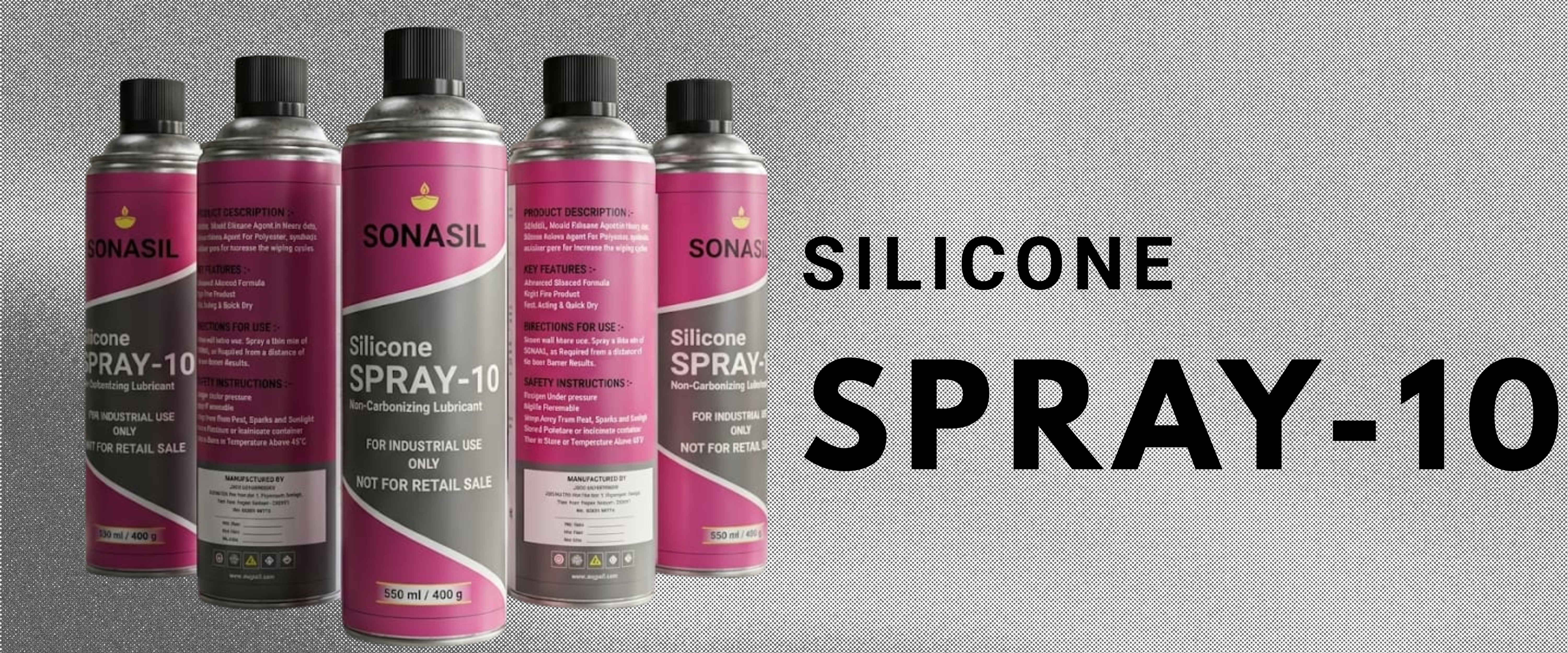Silicone Spinnerets Spray